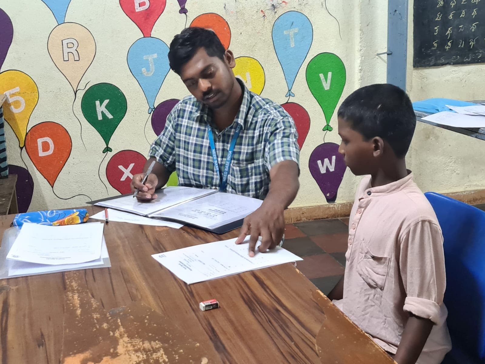 Children learning together